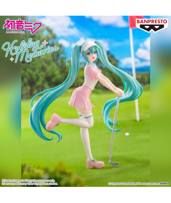 FIGURA HATSUNE MIKU - Hatsune Miku (Golf) - Holiday Memories figure 20cm