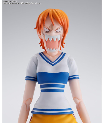 Figura S.H. Figuarts Nami Romance Dawn 14cm - One Piece - La Gata Ladrona en sus Inicios
