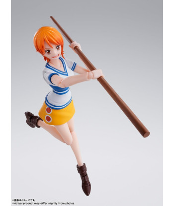 Figura S.H. Figuarts Nami Romance Dawn 14cm - One Piece - La Gata Ladrona en sus Inicios
