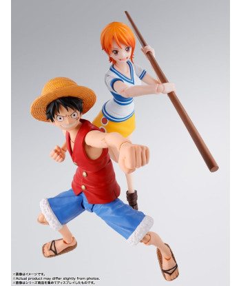 Figura S.H. Figuarts Nami Romance Dawn 14cm - One Piece - La Gata Ladrona en sus Inicios