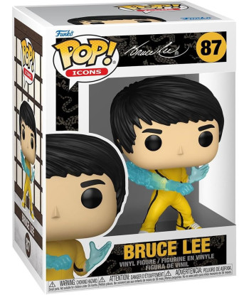 Figura Funko Pop Bruce Lee 87 - Bruce Lee - El Maestro de las Artes Marciales