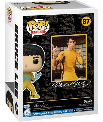 Figura Funko Pop Bruce Lee 87 - Bruce Lee - El Maestro de las Artes Marciales