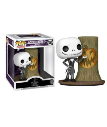 Figura Funko Pop Jack Skellington con Árbol de Calabaza 1361 - Disney Pesadilla antes de Navidad - POP! Deluxe