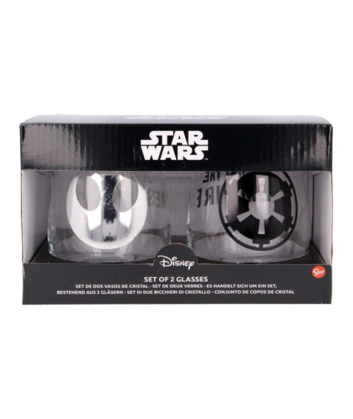 Pack vasos de cristal Star Wars